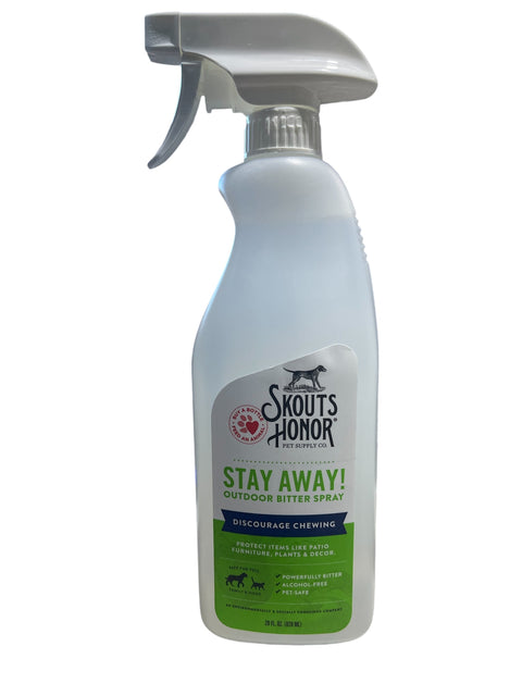 skouts honor stay away discourage chewing 28 flo oz dogs and cats