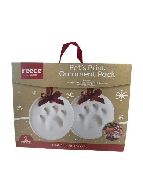 reece studio pet print ornament pack of (2) great for dogs and cats