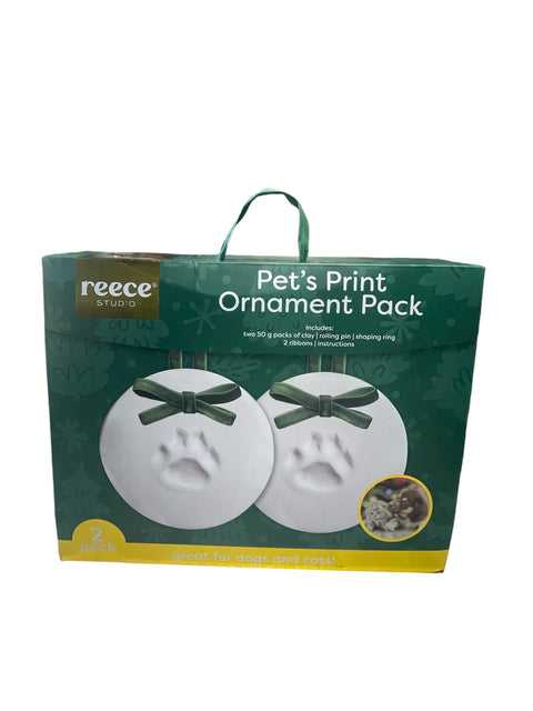 reece studio pet print ornament pack of (2) great for dogs and cats