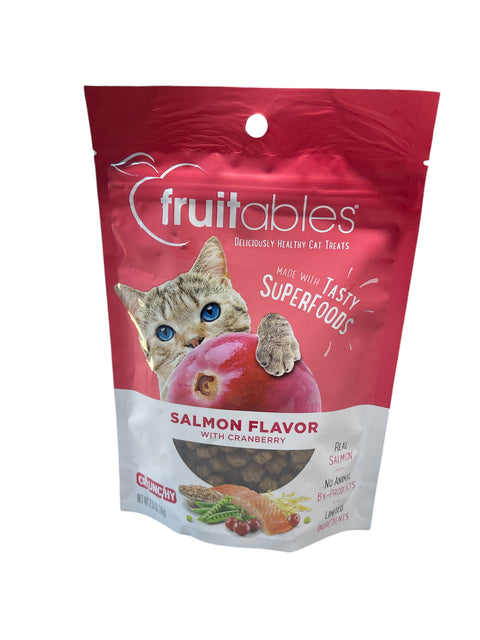 fruitables treats for cats salmon and cranberry 2.5 oz