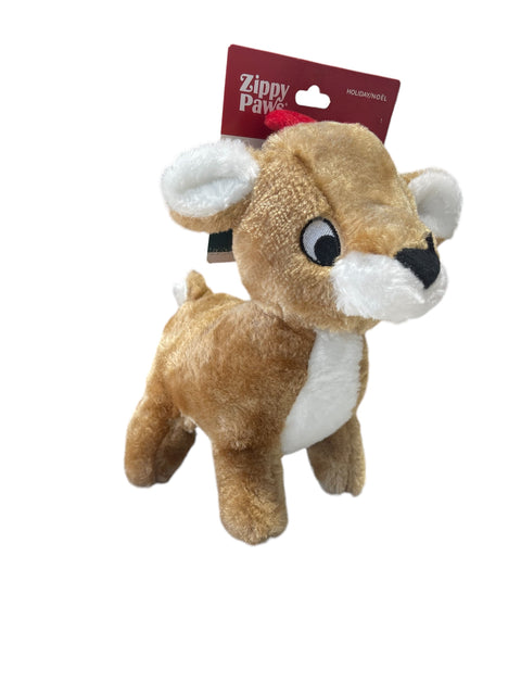 zippy paws holiday noel plush dog toy