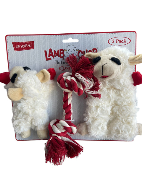 lamb chop 3 pack !we squeak !