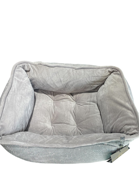 nandog dog bed gray with sparkles