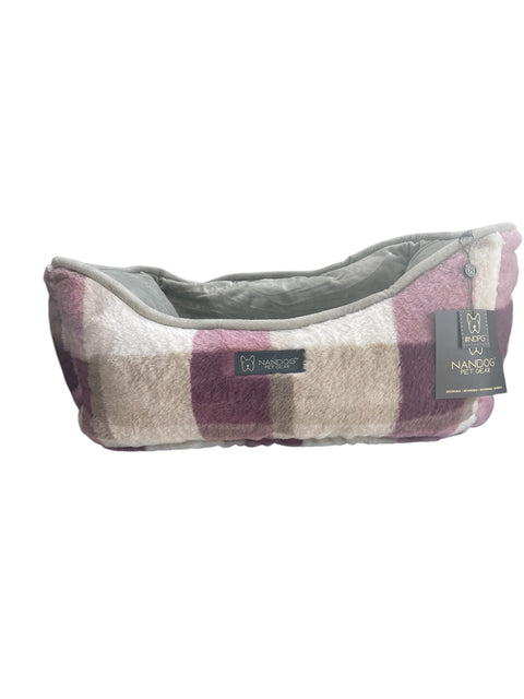 nandog dog bed gray -lavander