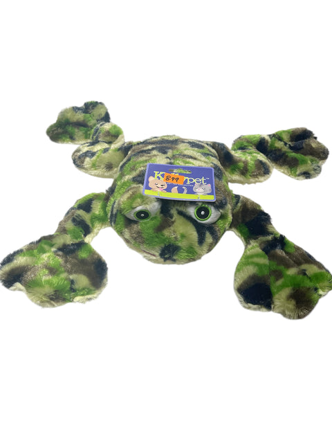kelly pet collection squeaker frog 12 inches