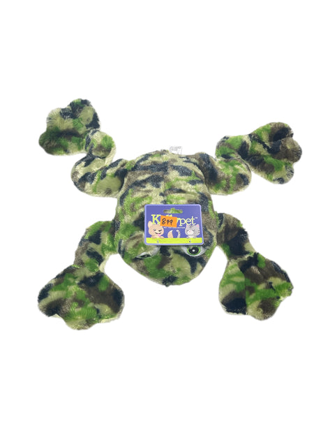 kelly pet collection squeaker frog 12 inches