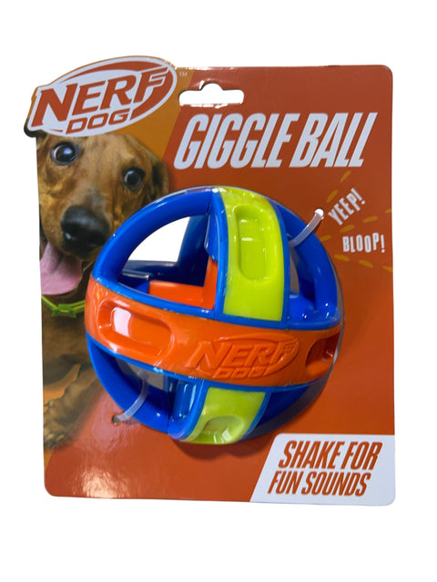 nerf giggle ball shake for gina sounds