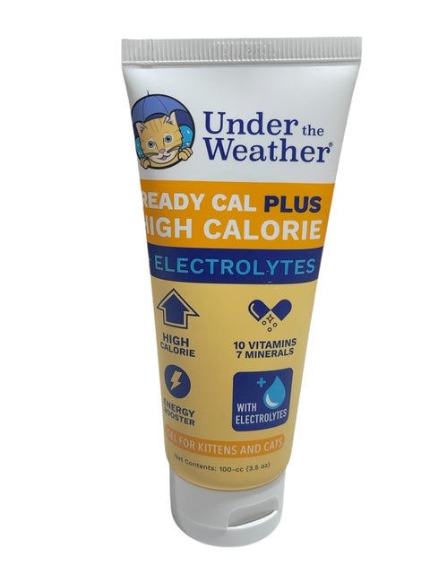 under the weather ready cal plus high calorie plus electrolytes 3.5 oz for kittens and cats