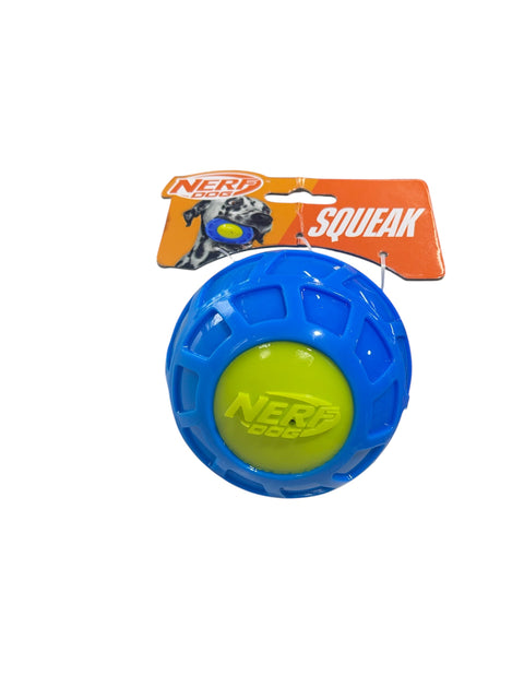 nerf dog squeak ball