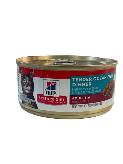 hills science diet 1-6 tender ocean fish dinner 5.5