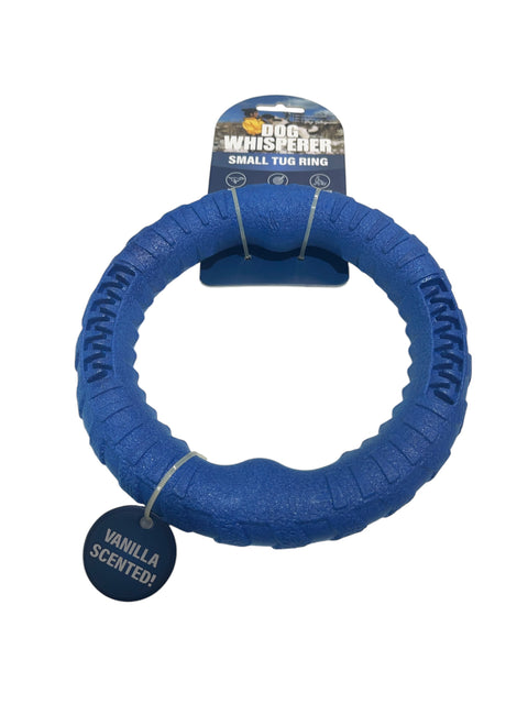 dog whisperer small tug ring vanilla scented !!