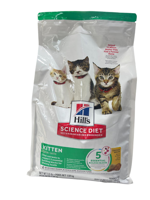 hills science diet kitten 3.5 lbs