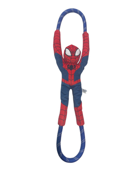 zippy paws marvel ropetugz spider-man