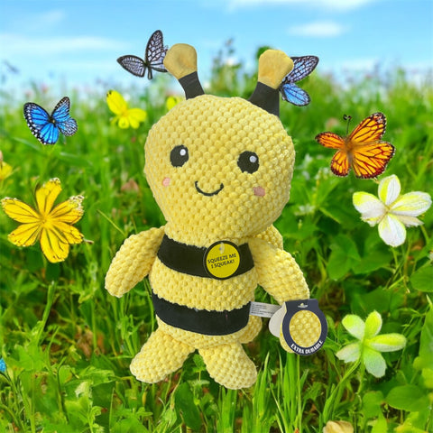 tuff toys yellow bee 13 inches