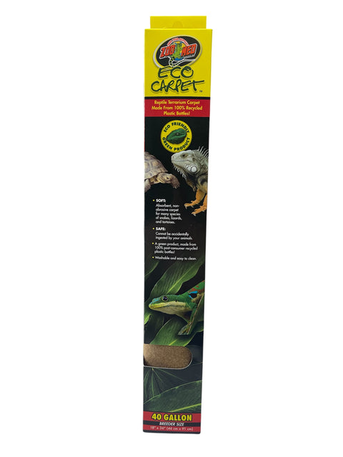 Zoo Med Tan Eco Carpet Breeder, 36" L X 18" W