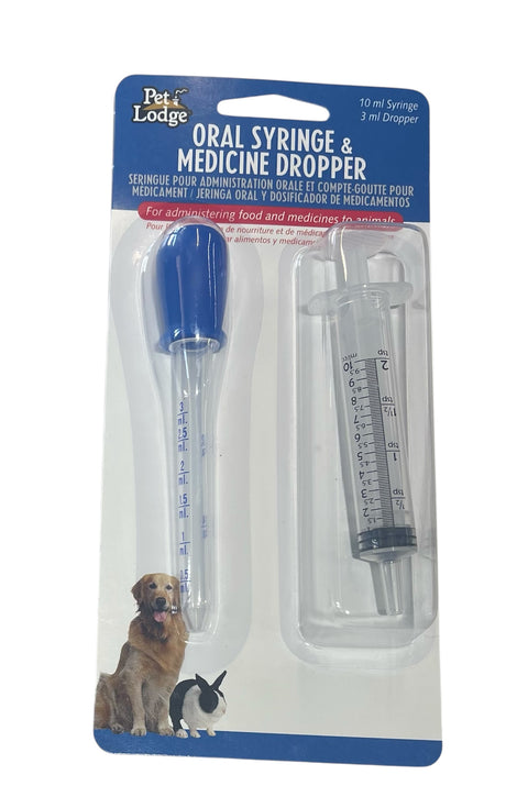 oral syringe and medicine dropper