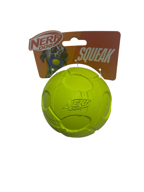 nerf dog squeak