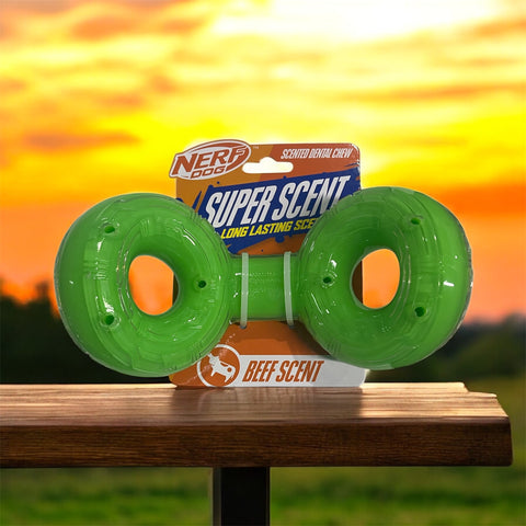 nerf dog super scent beef scent