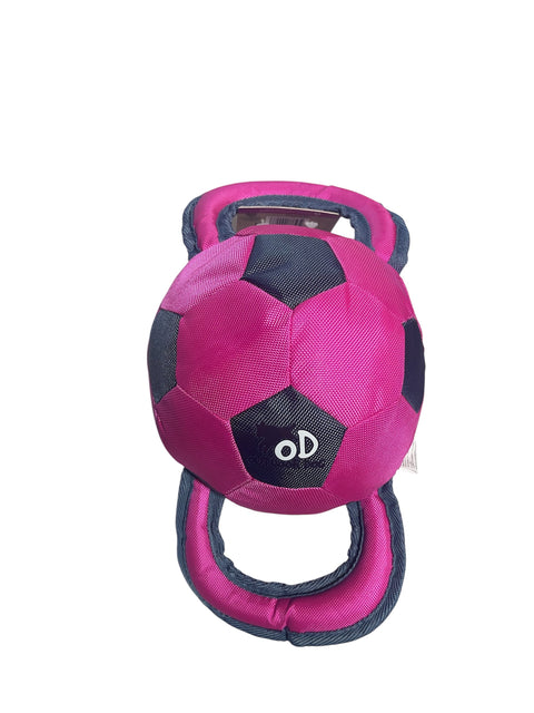 outdoor dog handle soccer ball
