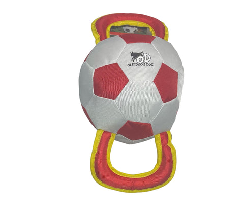 outdoor dog handle soccer ball