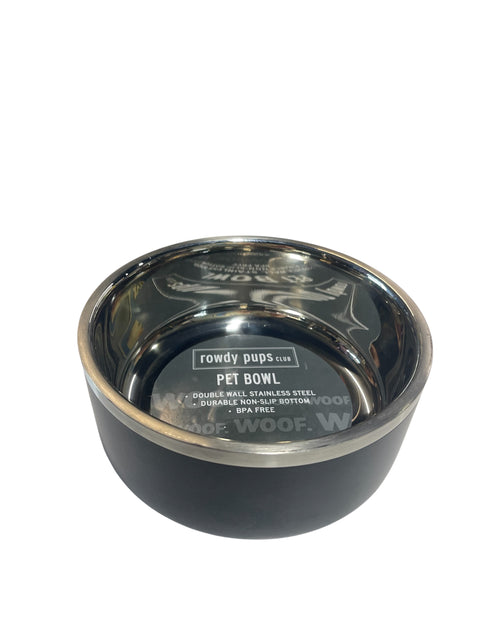rowdy pups club pet bowl 32 oz