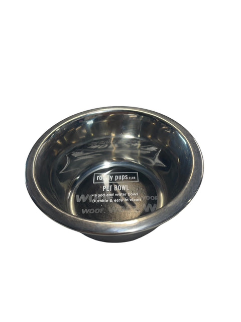 rowdy pups club pet bowl 16oz