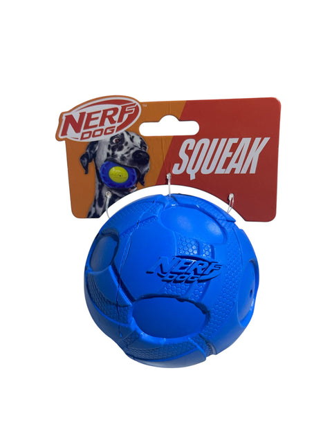 nerf dog squeak ball