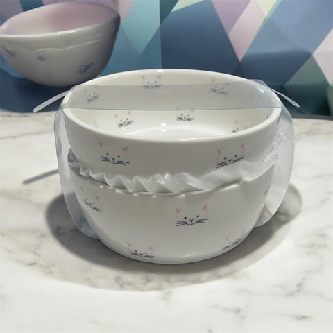 cat bowl 2 pack 5 in round 2 in h