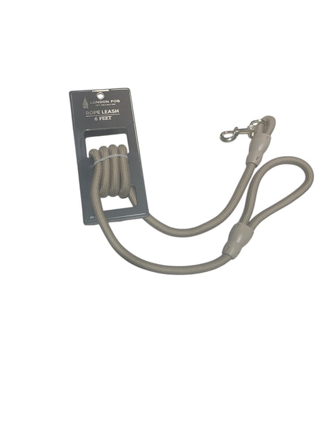 london fog rope leash 6 feet