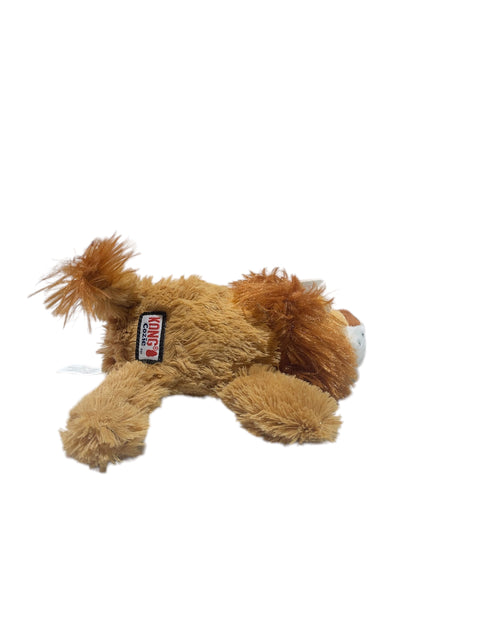 kong dog toy squeaker lion 6 in