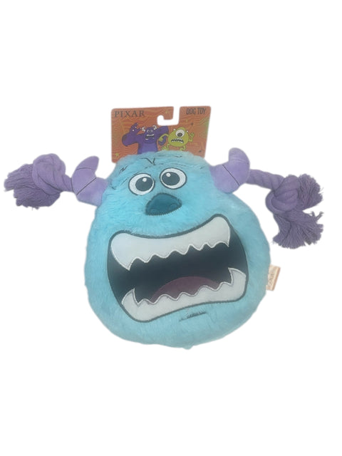 pixar dog toy squeaker 7.5x8 in