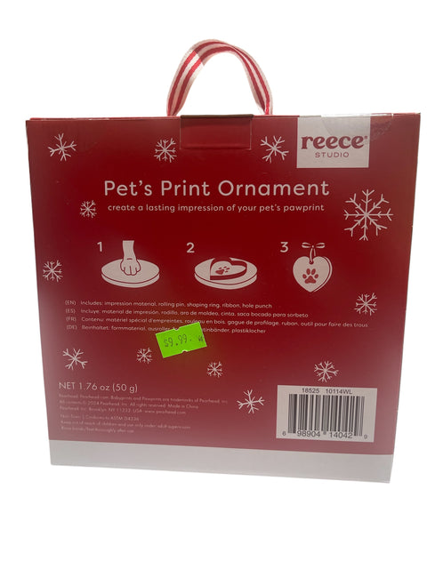 reece pets print ornament