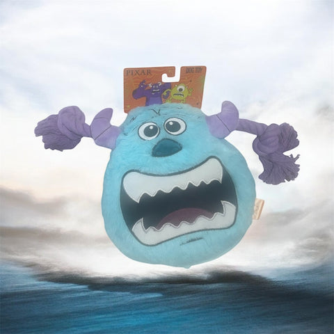 pixar dog toy squeaker 7.5x8 in