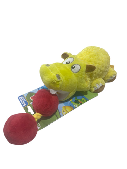 hungry hippos dog toy squeak and crinkle