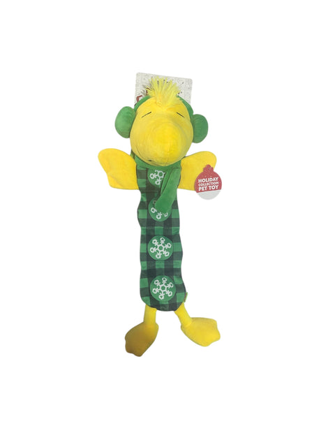 peanuts dog toy crinkle and squeaks 19in