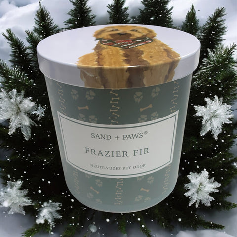 same and paws candle frazier fir