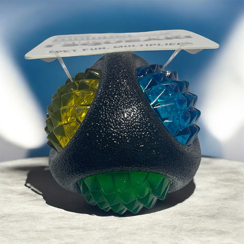 multipet dog ball 3” lights up