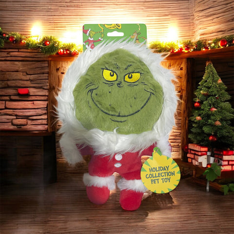 grinch dog toy holiday collection 9”