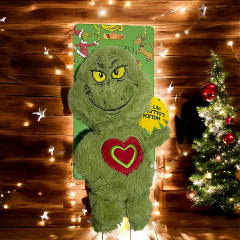 grinch dog toy 8”