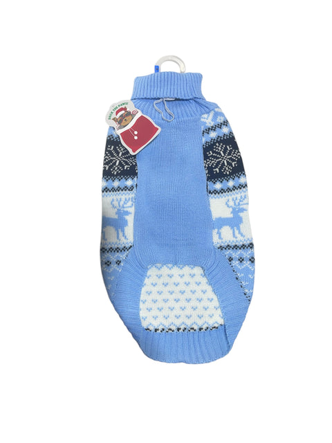 dog apparel medium size blue color