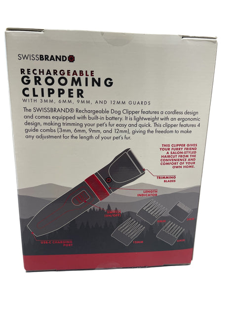 swiss brand rechargeable grooming clippers