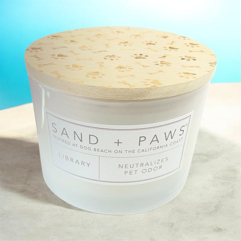 same and paws candle library scent