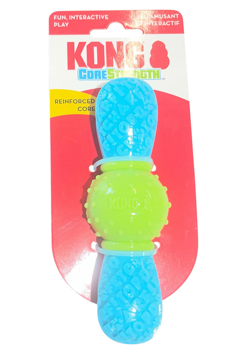 kong core strength dog toy theething