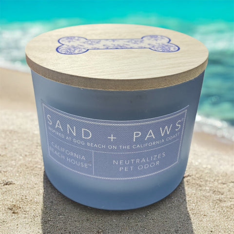 sand and paws neutralizes pet odor california beach house