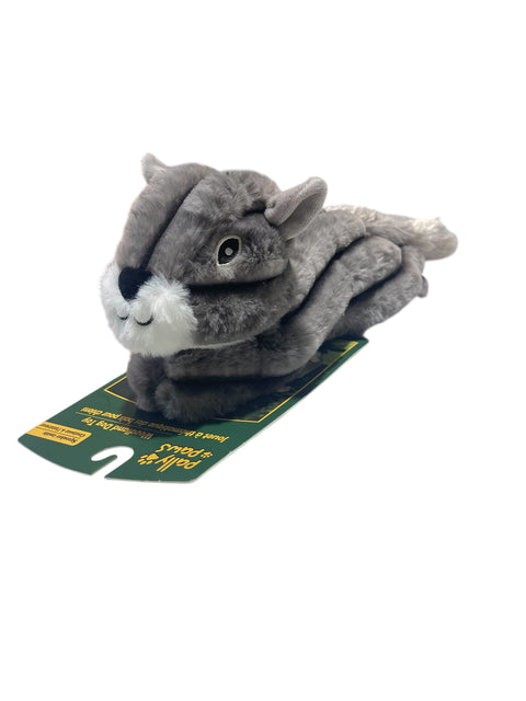 pally paws dog toy squirrel squeaker inside