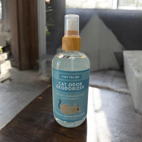 cat odor deodorizer 8 flo oz fresh honeysuckle