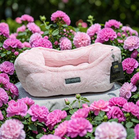 nandog dog bed pink color 23/21 in