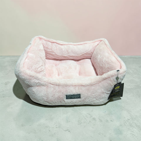 nandog dog bed pink color 23/21 in