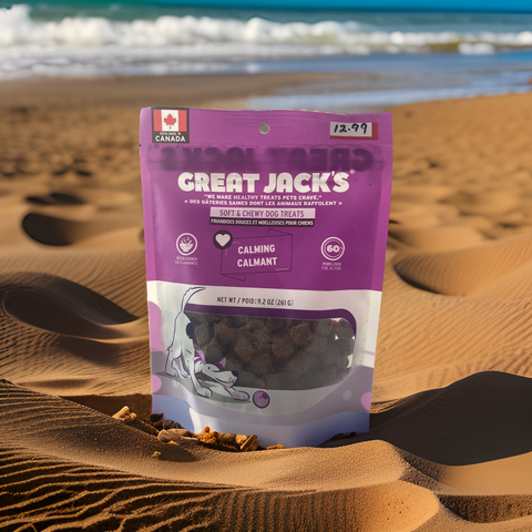 great jacks calming soft and chewy dog treats