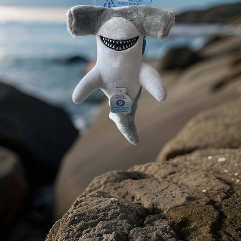 ocean clean gray hummer shark dog toy